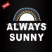 Always Sunny Rhinestone Iron On Transfer Vinyl